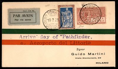 Italia / Regno / Vittorio Emanuele III / Posta Aerea