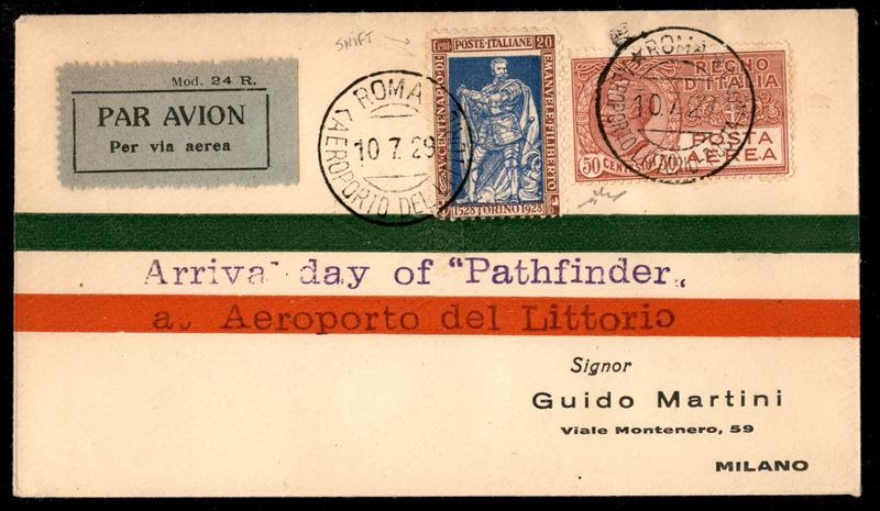 Italia / Regno / Vittorio Emanuele III / Posta Aerea