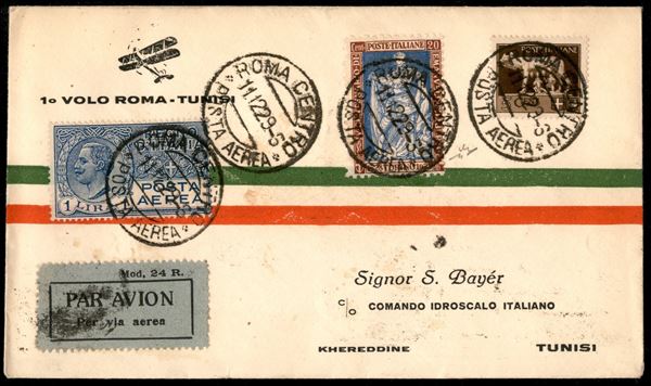 ITALIA / Regno / Vittorio Emanuele III / Posta aerea