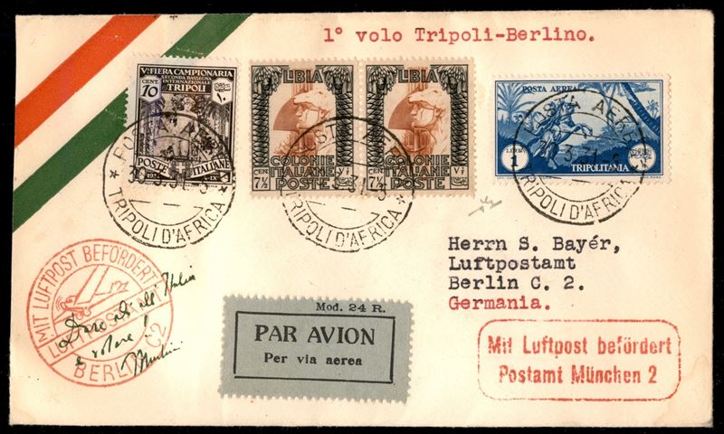 Italia / Regno / Vittorio Emanuele III / Posta Aerea
