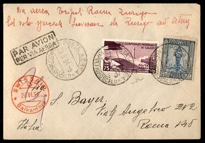 Italia / Regno / Vittorio Emanuele III / Posta Aerea