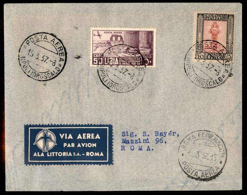 Italia / Regno / Vittorio Emanuele III / Posta Aerea