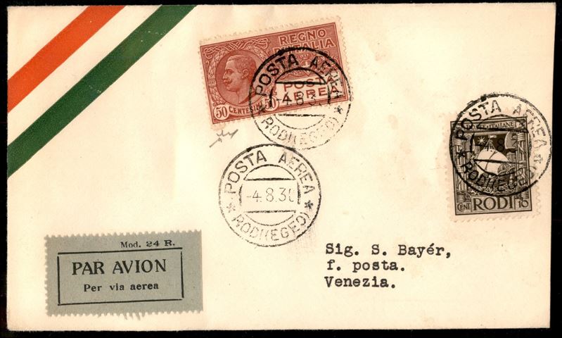 Italia / Regno / Vittorio Emanuele III / Posta Aerea
