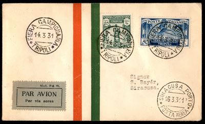 Italia / Colonie / Libia / Posta Aerea
