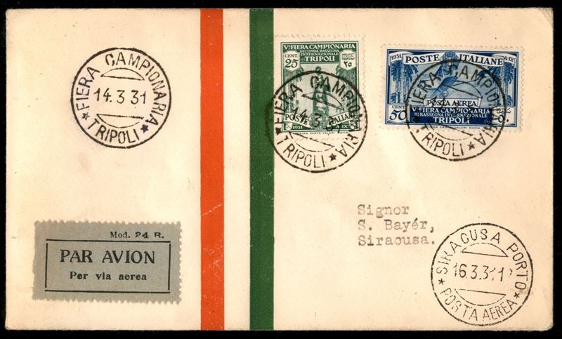 Italia / Colonie / Libia / Posta Aerea
