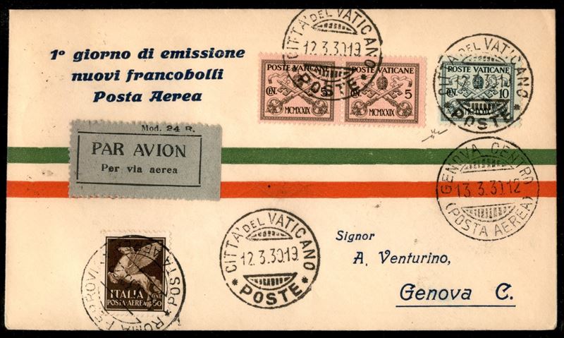 Vaticano / Posta Aerea
