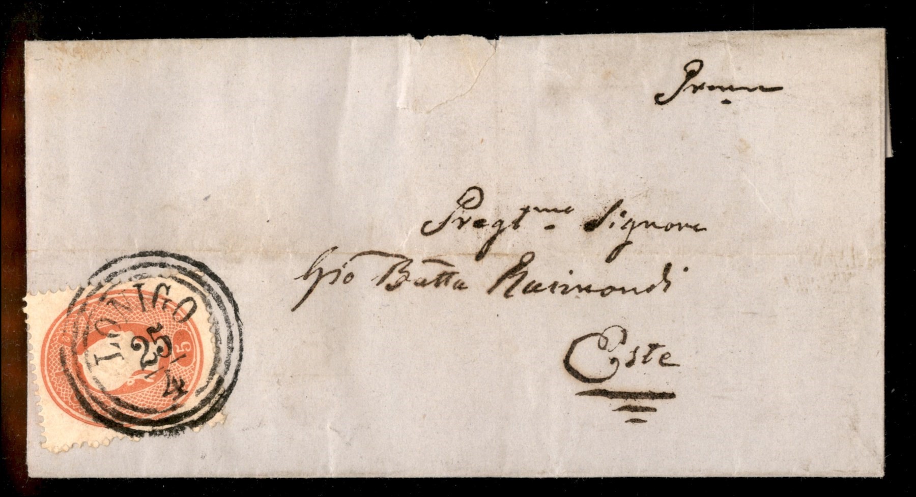 ITALIA / Antichi Stati Italiani / Lombardo Veneto / Posta ordinaria