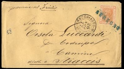Italia / Regno / Vittorio Emanuele II / Posta Ordinaria