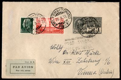 Italia / Regno / Vittorio Emanuele III / Aerogrammi