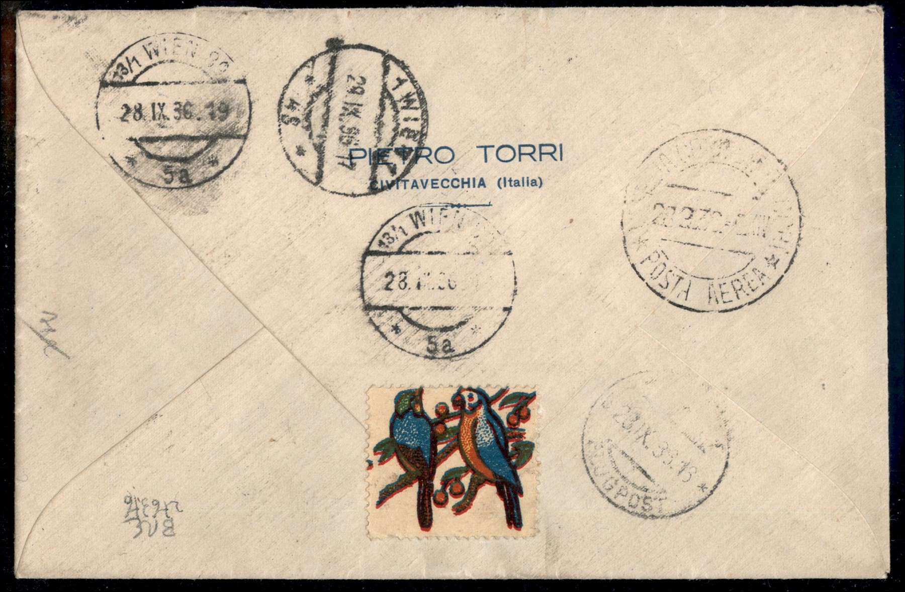 Italia / Regno / Vittorio Emanuele III / Aerogrammi
