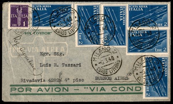 ITALIA / Regno / Vittorio Emanuele III / Aerogrammi