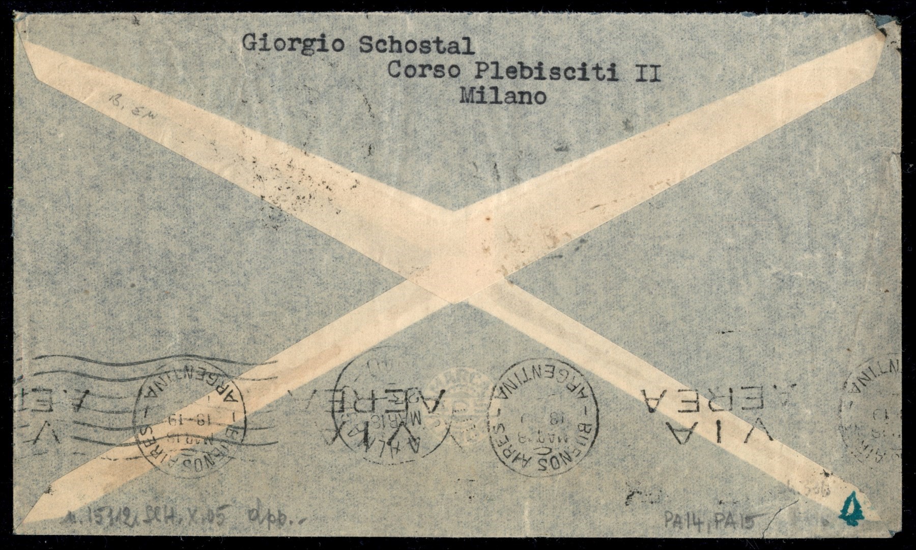 Italia / Regno / Vittorio Emanuele III / Aerogrammi
