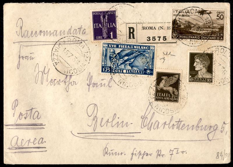 Italia / Regno / Vittorio Emanuele III / Aerogrammi