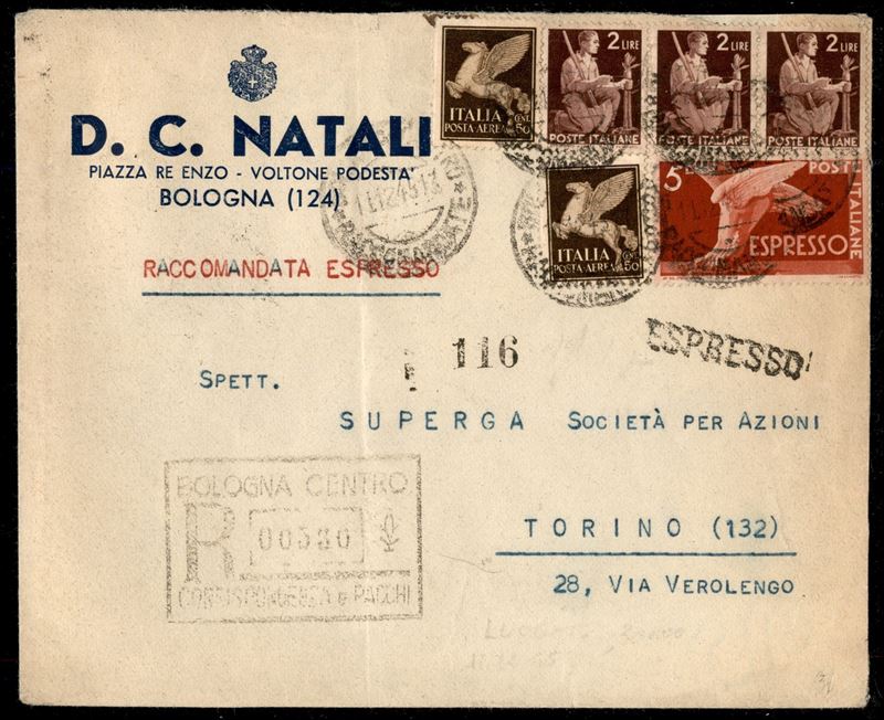 Italia / Luogotenenza / Posta Ordinaria + Aerea
