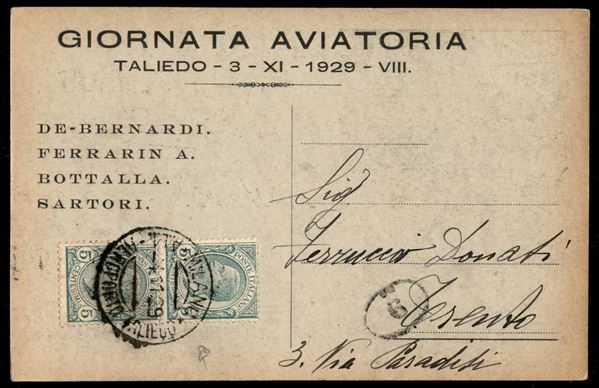 ITALIA / Regno / Vittorio Emanuele III / Aerogrammi