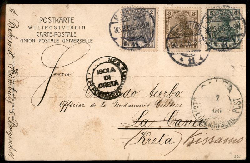 Italia / Uffici Postali All'estero / Levante / la Canea / Posta Ordinaria