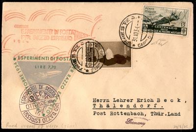 Italia / Regno / Vittorio Emanuele III / Posta Aerea