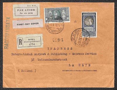 Italia / Regno / Vittorio Emanuele III / Aerogrammi