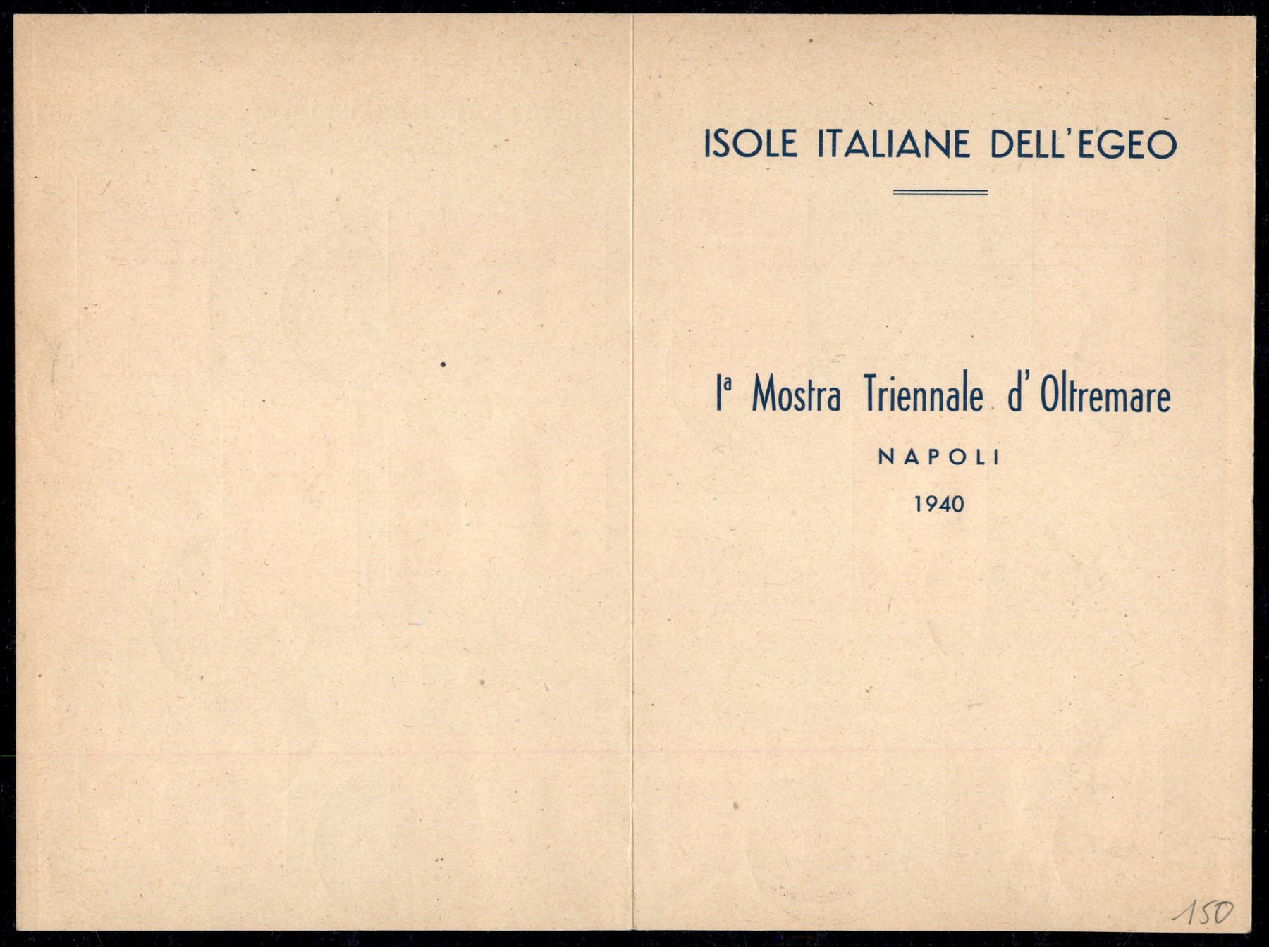 Italia / Colonie / Egeo / Emissioni Generali / Posta Ordinaria
