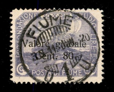 Italia / Occupazioni i Guerra Mondiale / Fiume / Posta Ordinaria