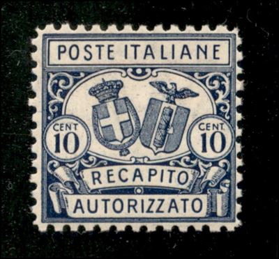 Italia / Regno / Vittorio Emanuele III / Recapito Autorizzato