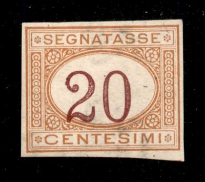 Italia / Regno / Umberto i / Segnatasse