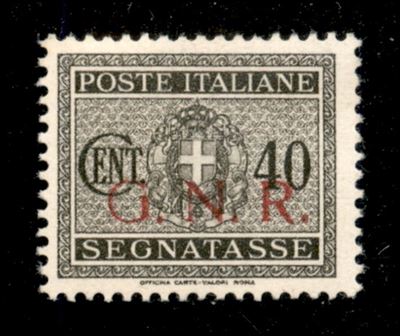 Italia / Rsi / G.n.r. Brescia / Segnatasse