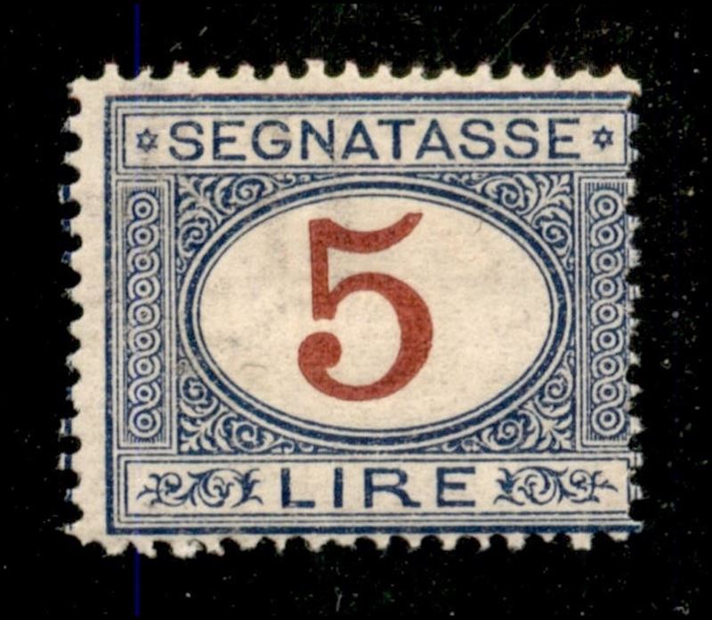 Italia / Regno / Vittorio Emanuele III / Segnatasse