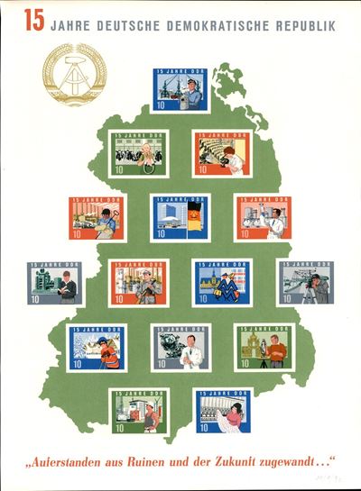Germania / Ddr / Foglietti