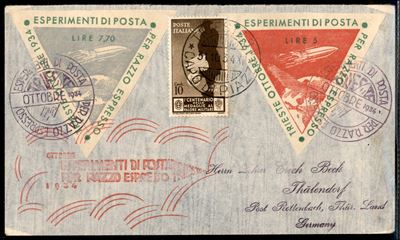 Italia / Regno / Vittorio Emanuele III / Posta Aerea