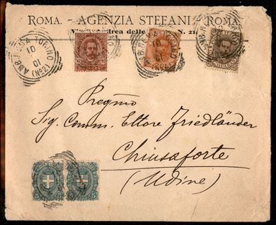 Italia / Regno / Umberto i / Posta Ordinaria
