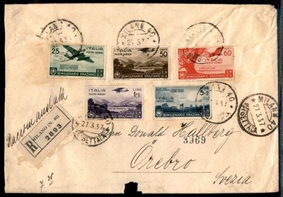 Italia / Regno / Vittorio Emanuele III / Posta Aerea