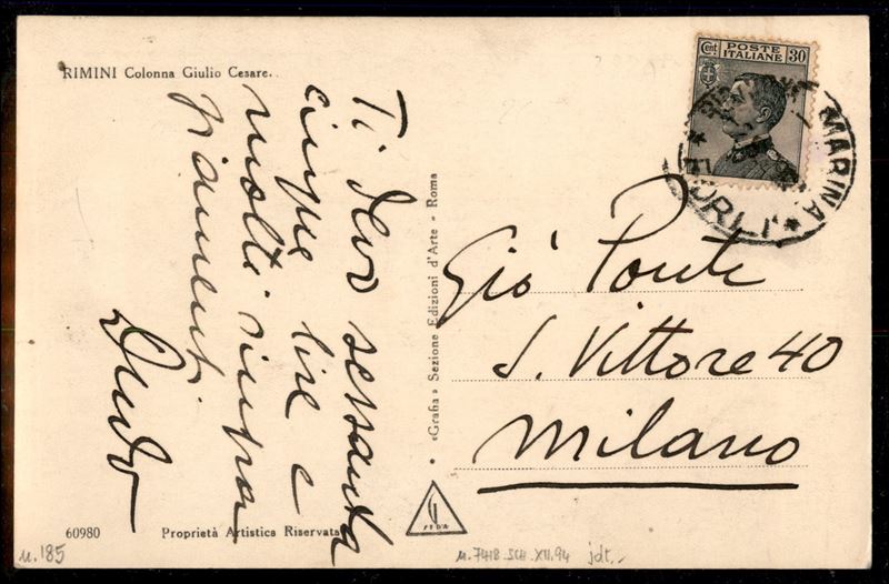 Italia / Regno / Vittorio Emanuele III / Posta Ordinaria