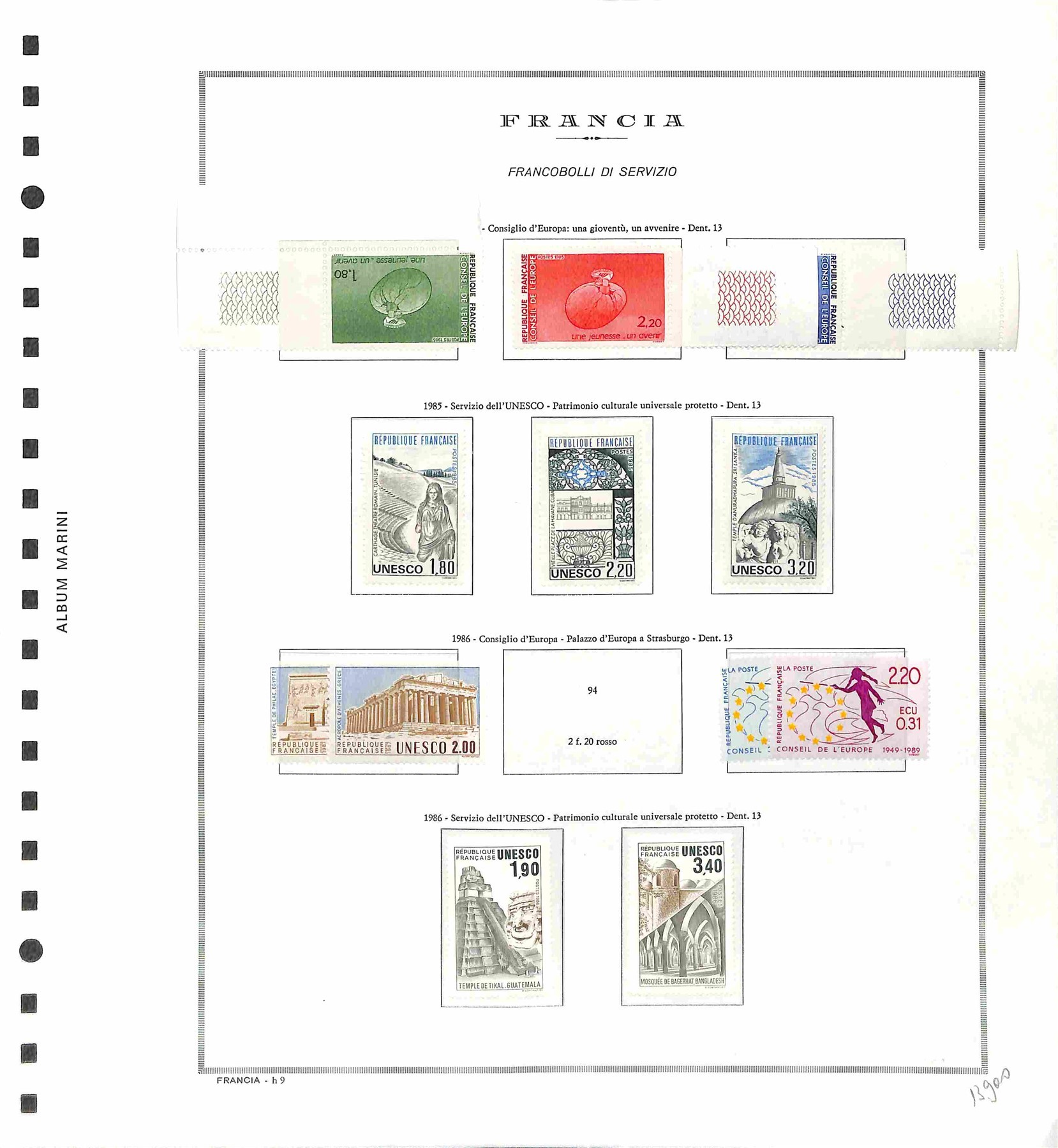 Francia / Servizio