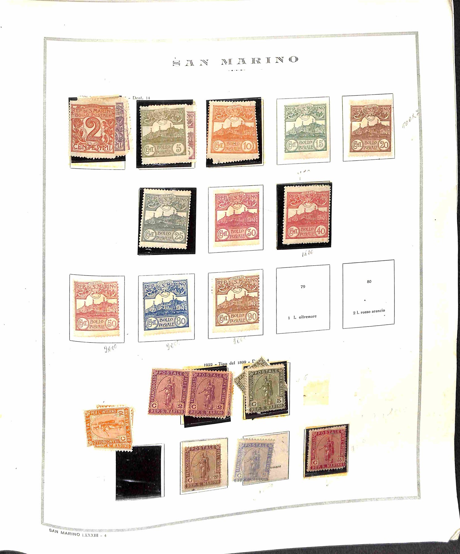 San Marino / Posta Ordinaria