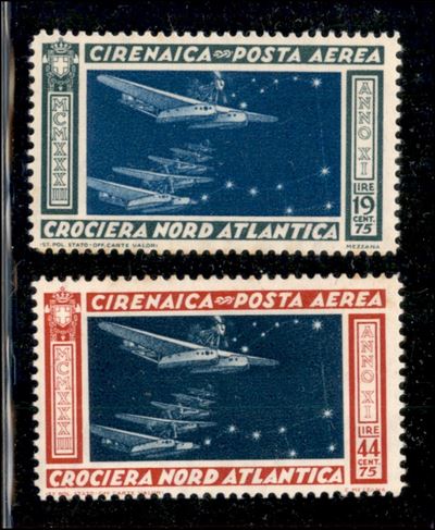 Italia / Colonie / Cirenaica / Posta Aerea