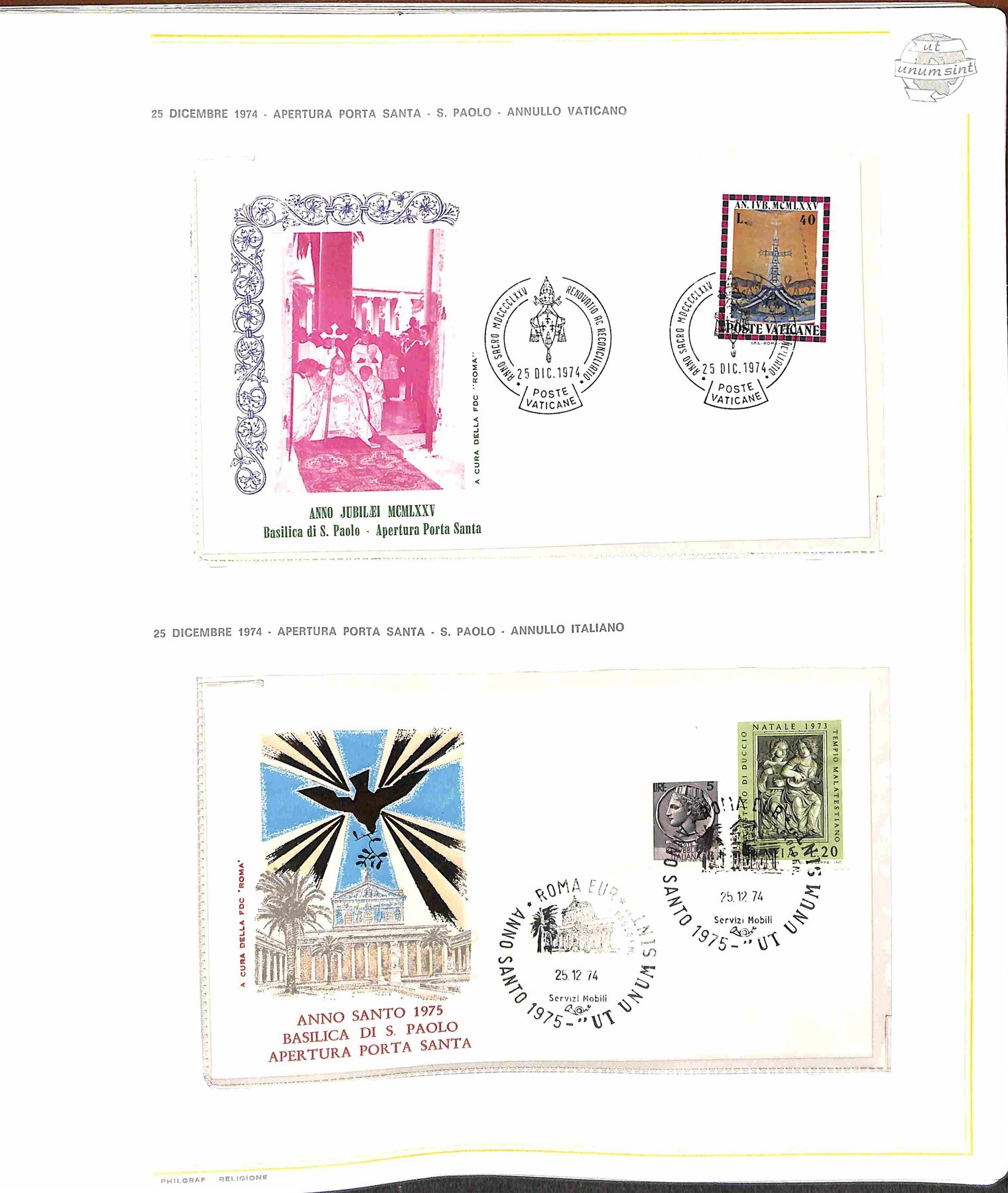 Area Italiana / Posta Ordinaria