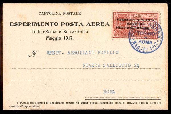 ITALIA / Regno / Vittorio Emanuele III / Posta aerea