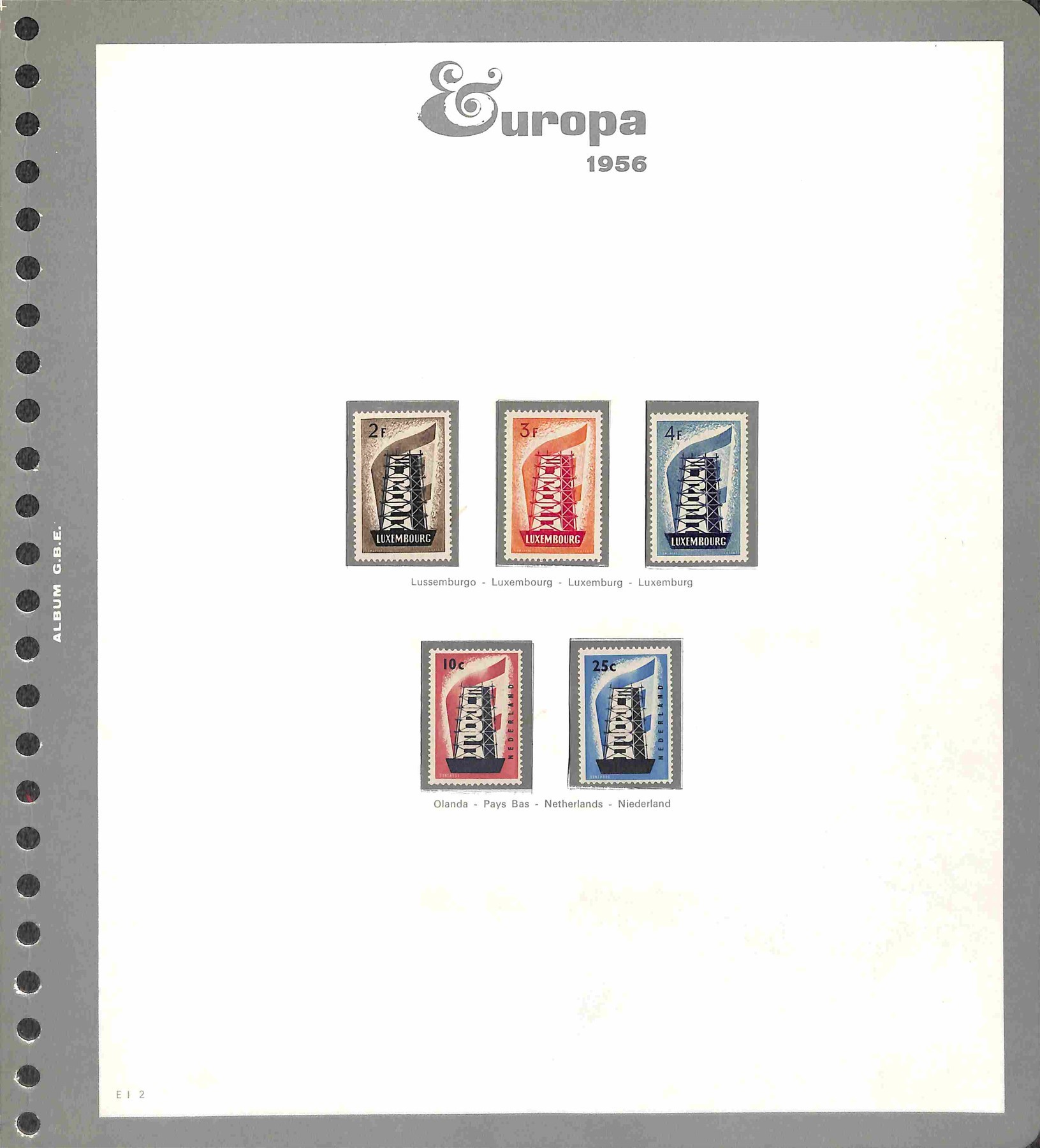 Europa Cept / Posta Ordinaria