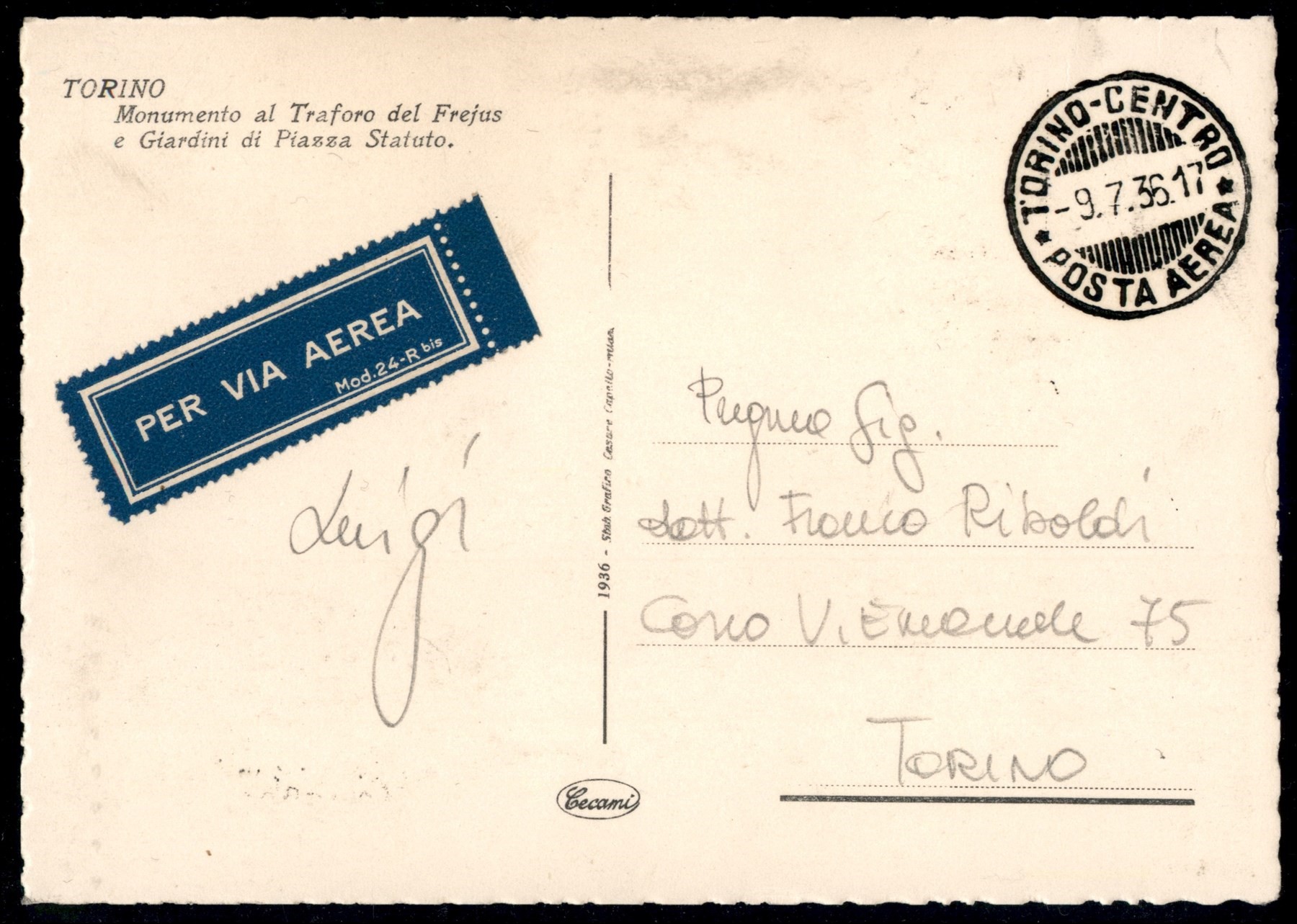 ITALIA / Regno / Vittorio Emanuele III / Posta ordinaria + aerea