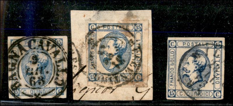 Italia / Regno / Vittorio Emanuele II / Posta Ordinaria