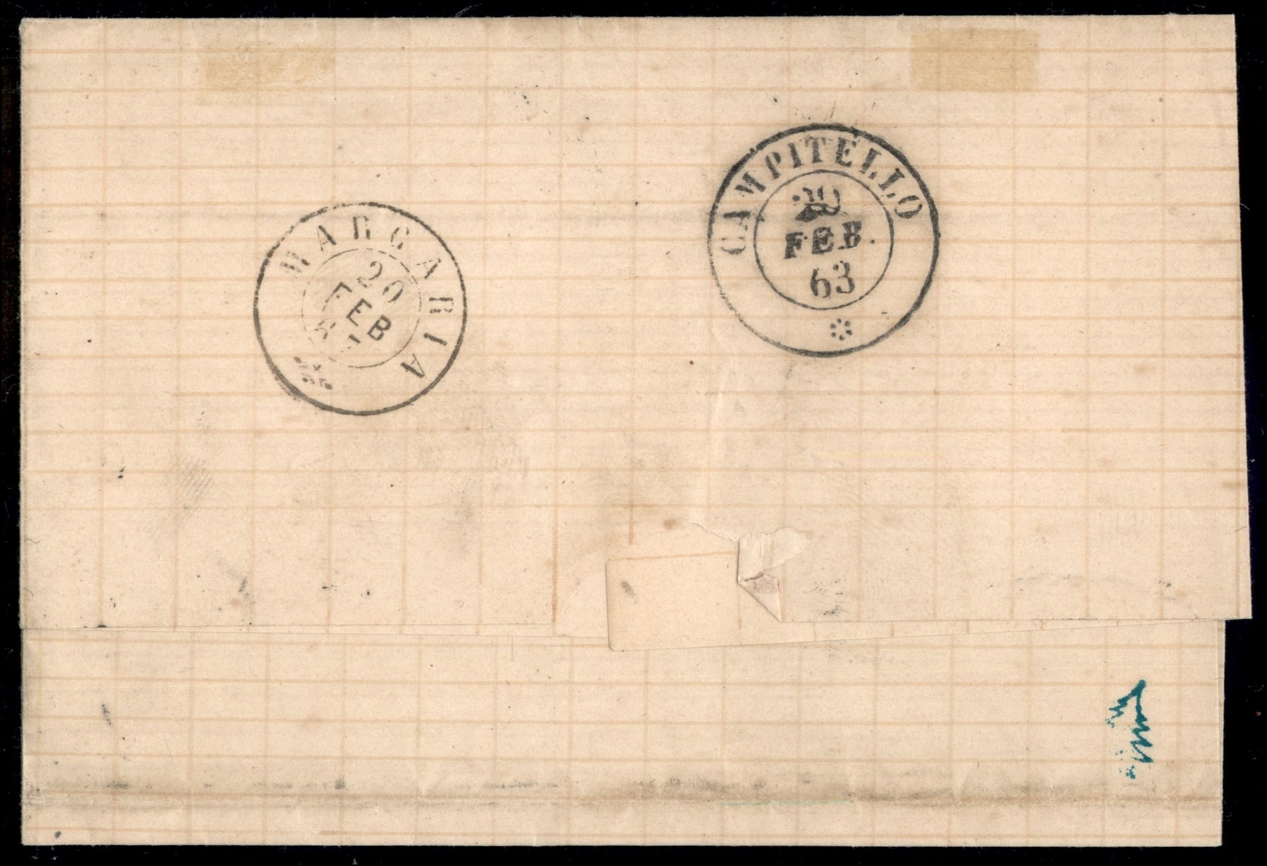 ITALIA / Regno / Vittorio Emanuele II / Posta ordinaria