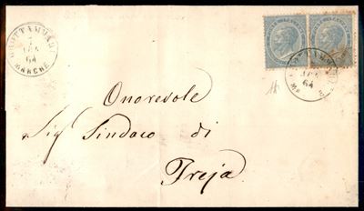 Italia / Regno / Vittorio Emanuele II / Posta Ordinaria