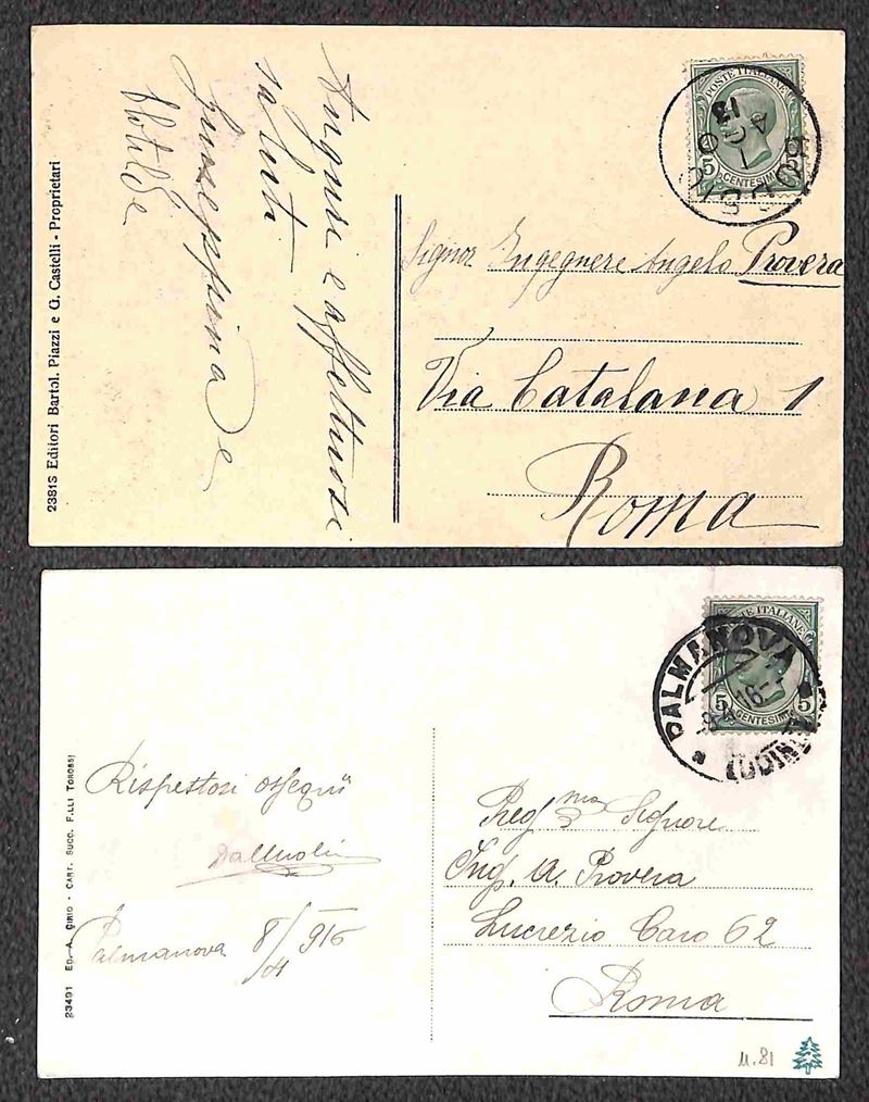 Italia / Regno / Vittorio Emanuele III / Posta Ordinaria