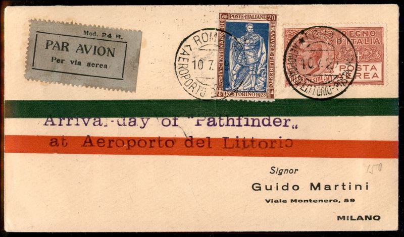 Italia / Regno / Vittorio Emanuele III / Aerogrammi
