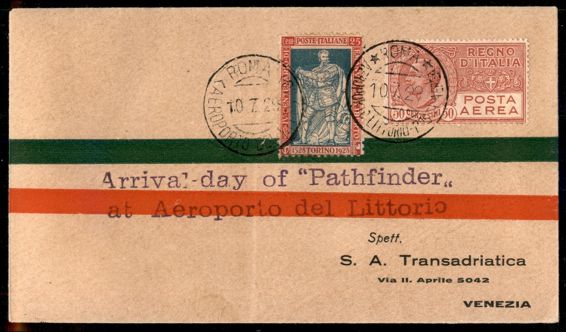 Italia / Regno / Vittorio Emanuele III / Aerogrammi
