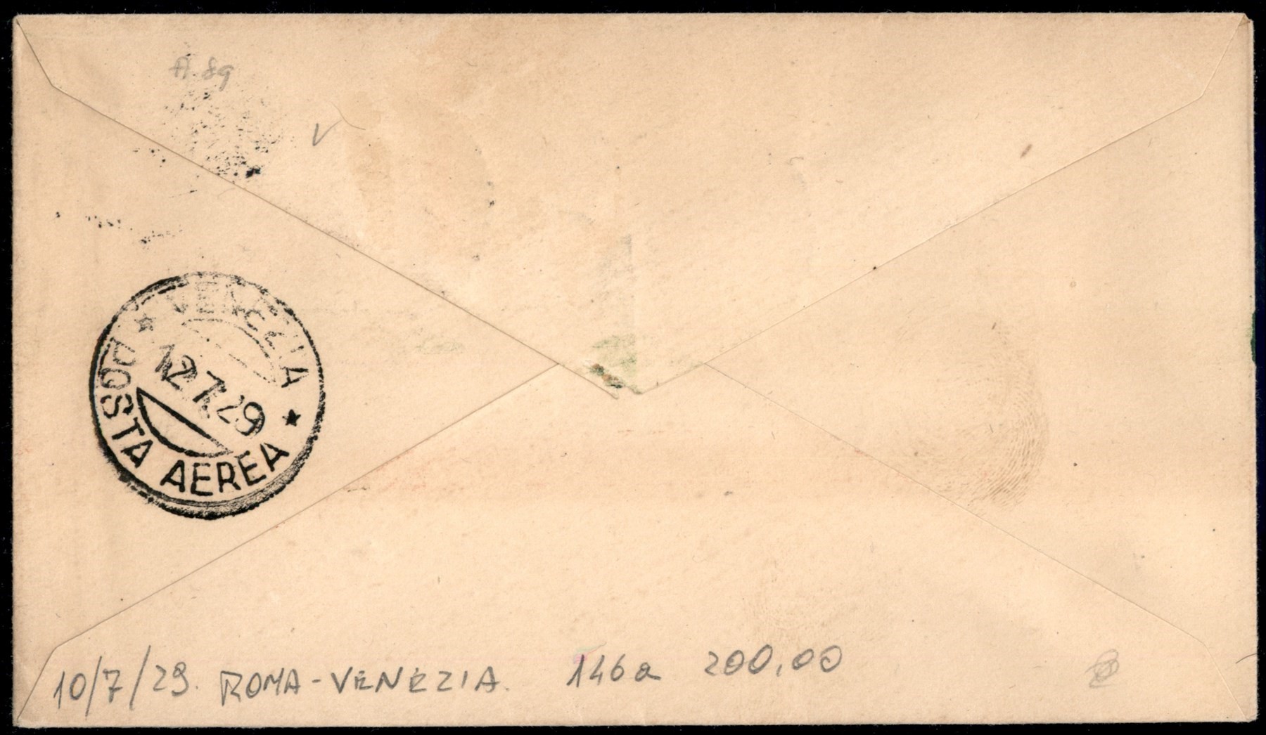 Italia / Regno / Vittorio Emanuele III / Aerogrammi