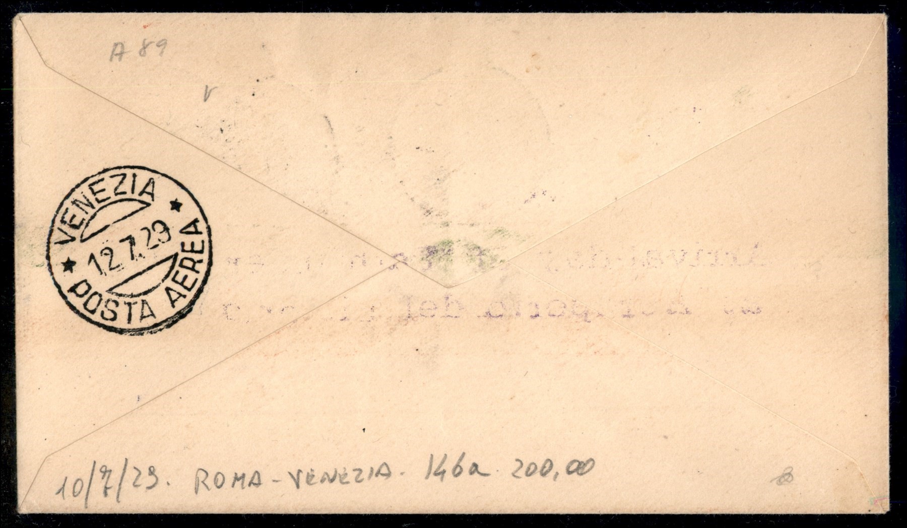 Italia / Regno / Vittorio Emanuele III / Aerogrammi