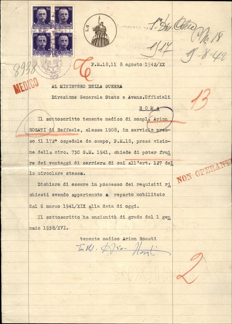 Italia / Regno / Vittorio Emanuele III / Posta Ordinaria