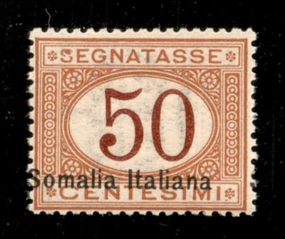 Italia / Colonie / Somalia / Segnatasse